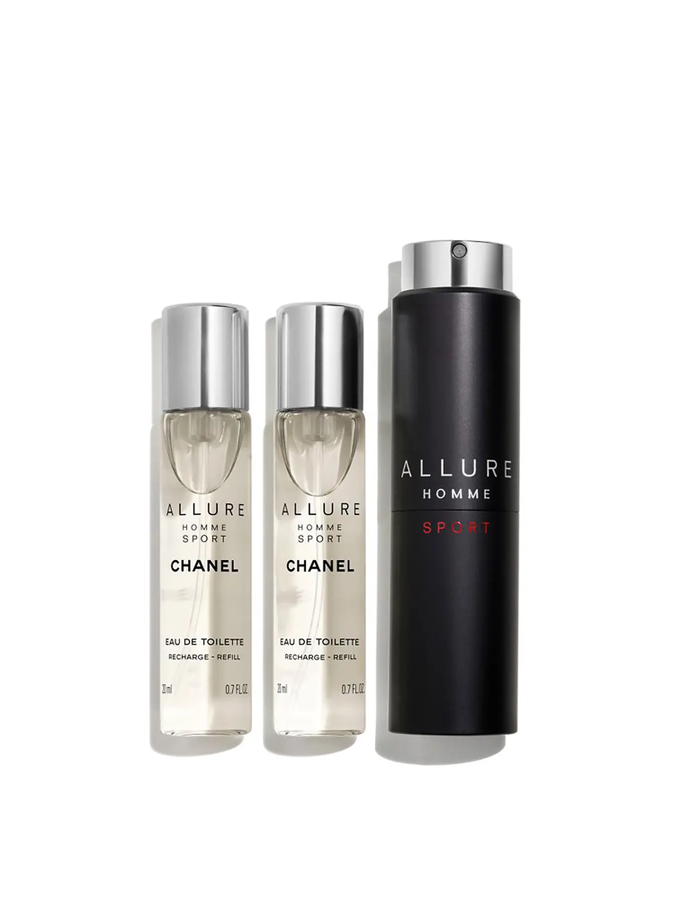 CHANEL |  EAU DE TOILETTE NACHFÜLLBARES TWIST AND SPRAY 3X20ML | 